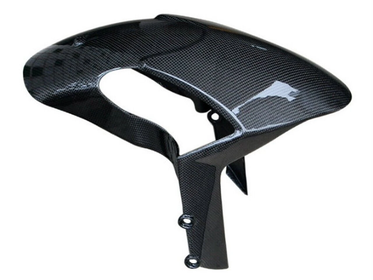 DUCATI MONSTER 659 696 796 1100 Carbon Fiber Front Fender Hugger Mudguard