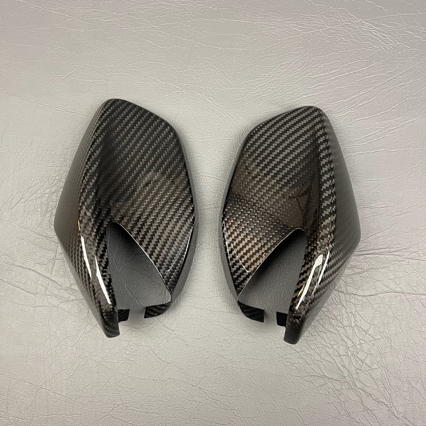 Ducati Multistrada 950/1260 Carbon Fiber Mirror Covers – view 2