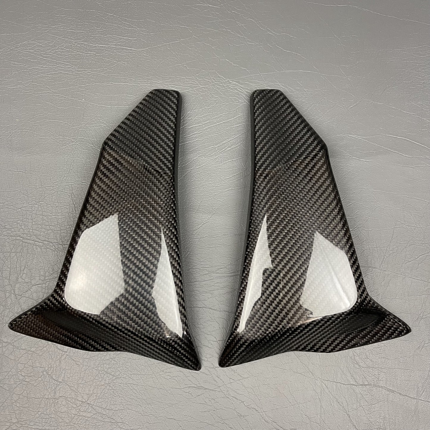Ducati Hypermotard 950 Carbon Fiber Radiator Covers Protector – view 2