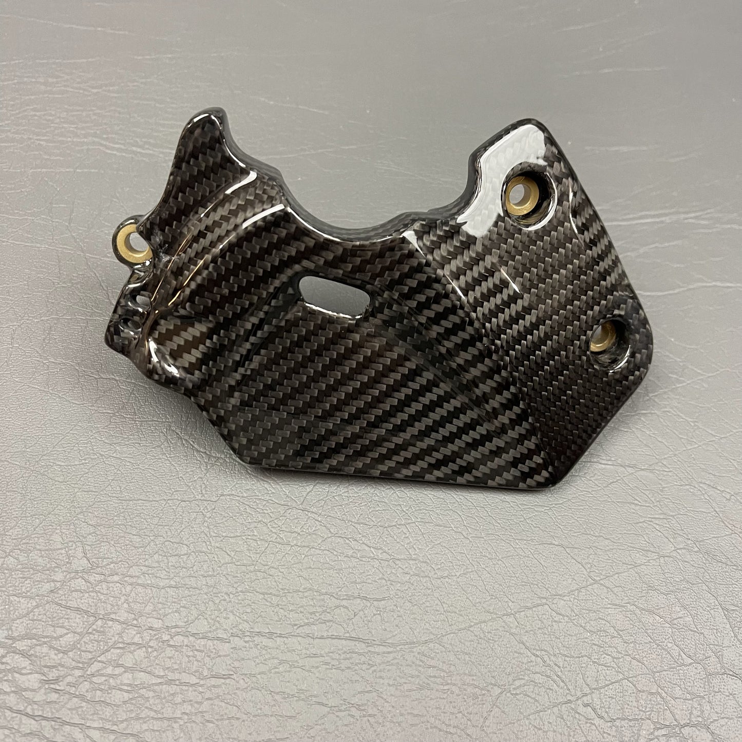 Ducati Hypermotard 950 Carbon Fiber Sprocket Cover Protector – view 2