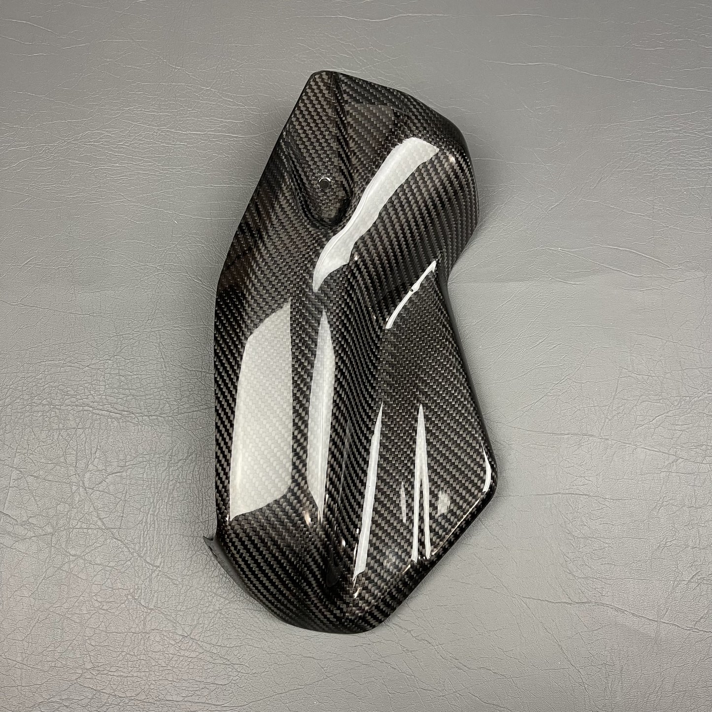Ducati Multistrada V4 Carbon Fiber Exhasust Cover – view 3