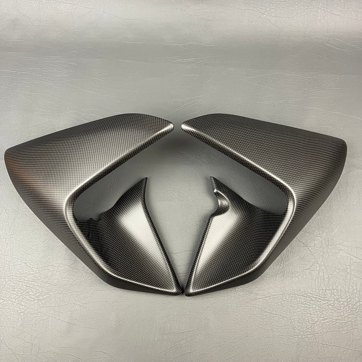 Ducati Diavel V4 Carbon Fiber Side Fairings Winglets – view 3