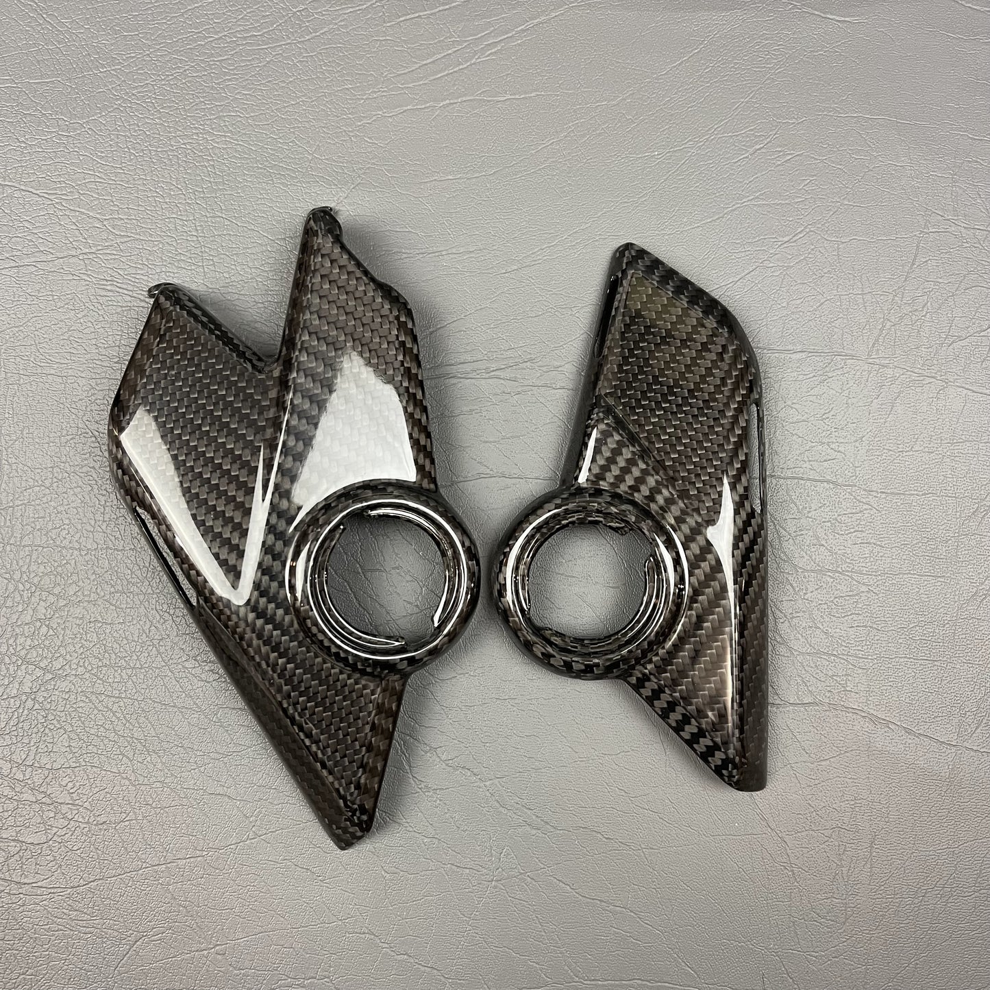 Ducati Multistrada V4 Carbon Fiber Frame Protectors – view 2