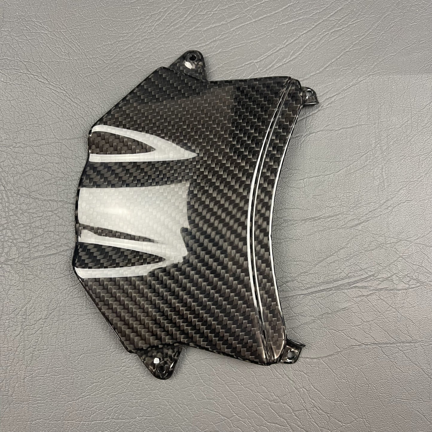 Ducati Multistrada V4 Carbon Fiber Rear Passenger Seat Cover – view 2