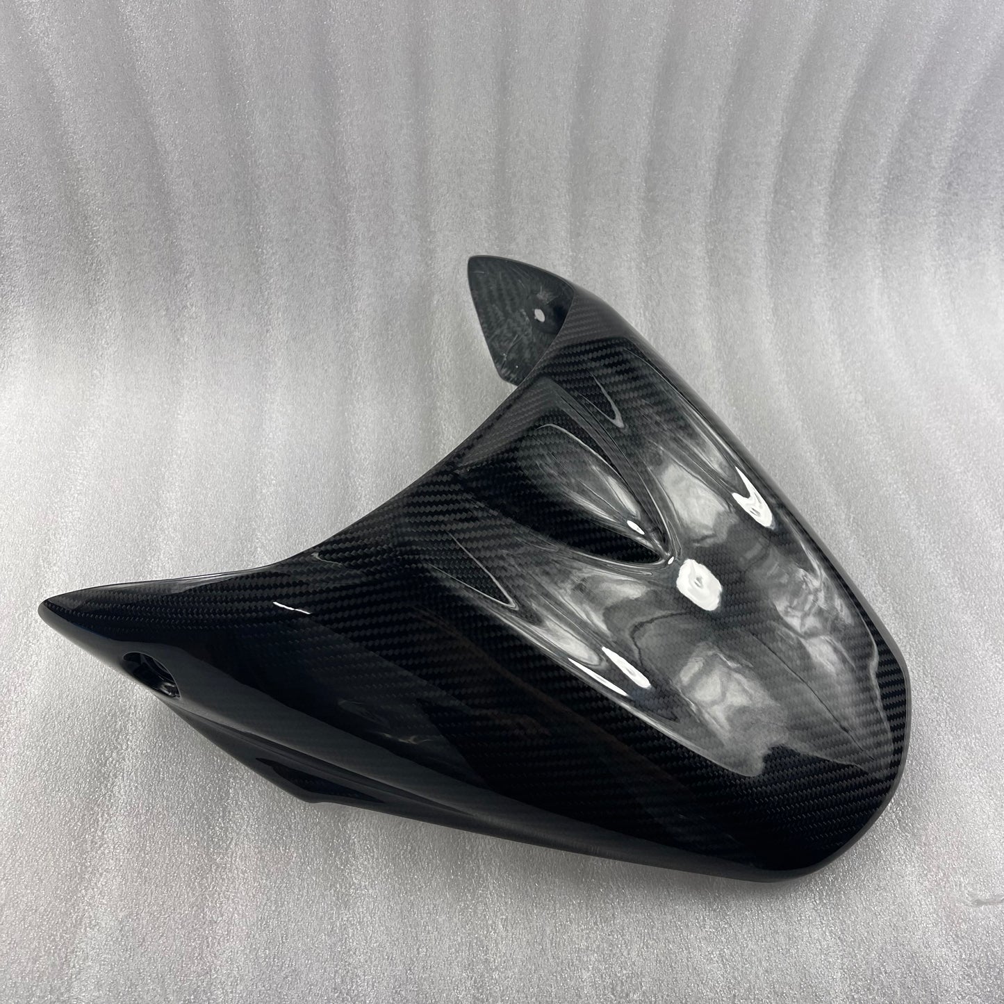 DUCATI MONSTER 659 696 796 1100 Carbon Fiber Rear Passenger Seat Cover Cowl – view 2