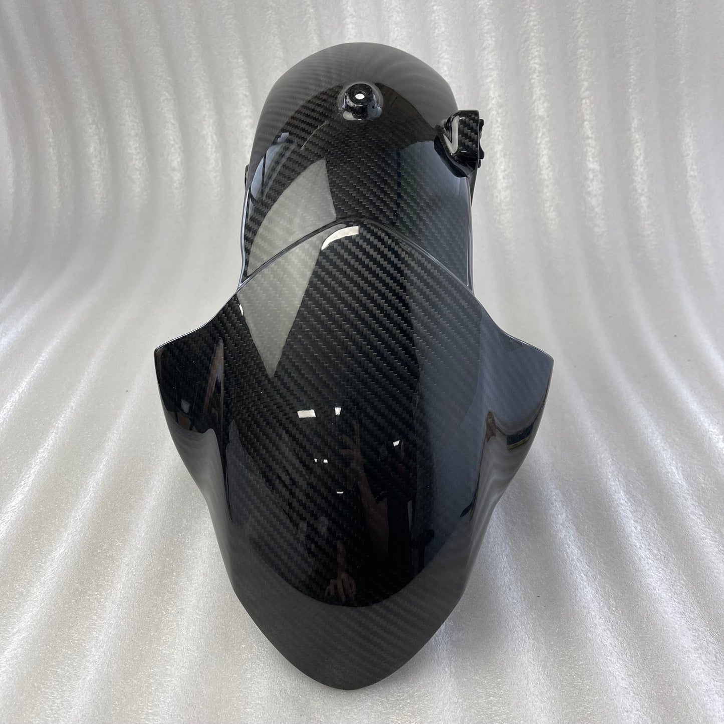YAMAHA MT-09 XSR900 Tracer Carbon Fiber Front Fender Mudguard – view 2