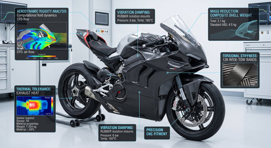 12K Carbon Fiber Fairings