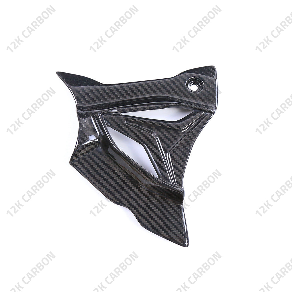 BMW S1000RR M1000RR S1000R M1000R Carbon Fiber Front Sprocket Cover – view 4