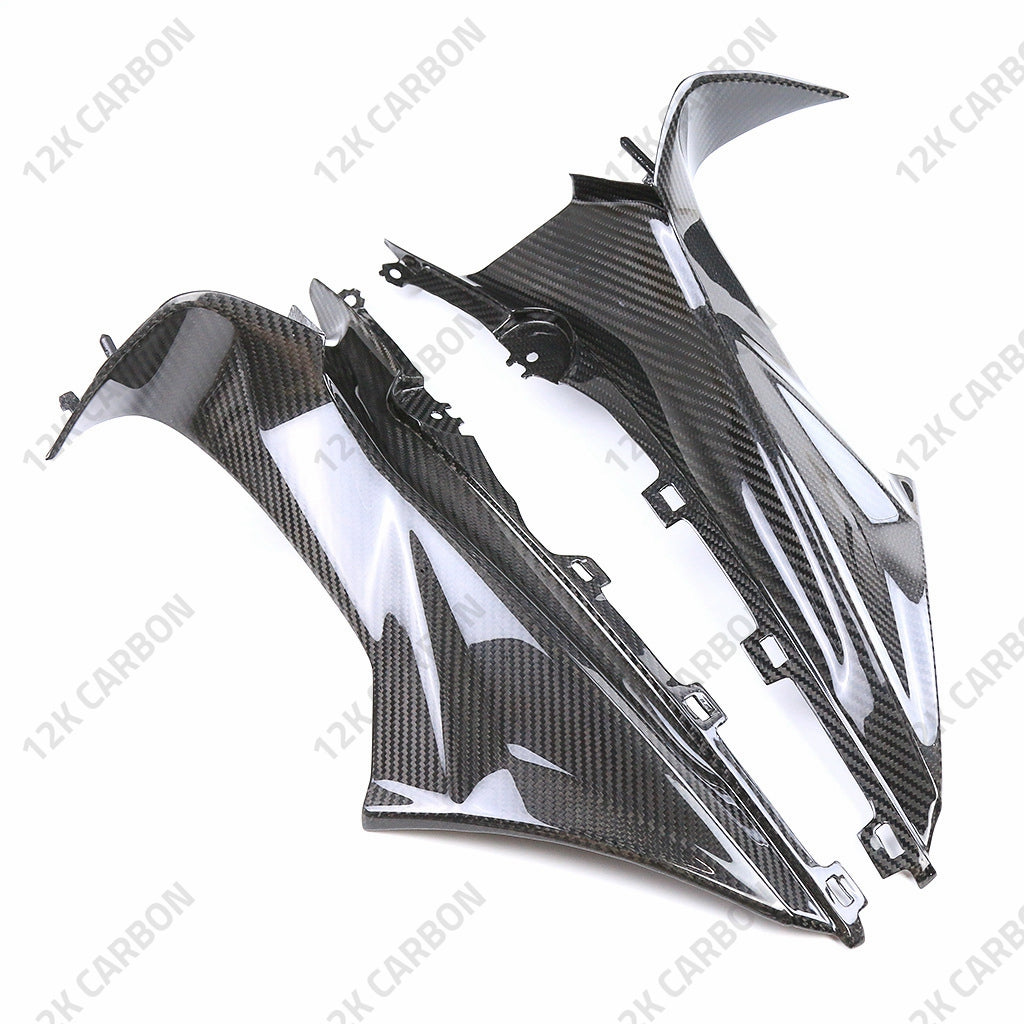 BMW S1000RR M1000RR Carbon Fiber Dash Board Upper Side Fairing – view 8