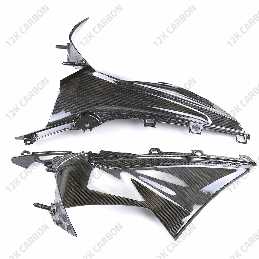 BMW S1000RR M1000RR Carbon Fiber Dash Board Upper Side Fairing – view 7