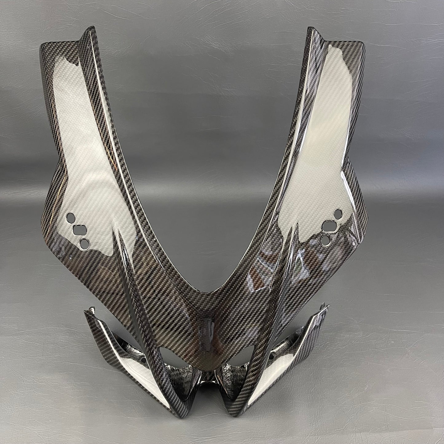 Aprilia RSV4 RR RF Carbon Fiber Front Head Nose Fairing