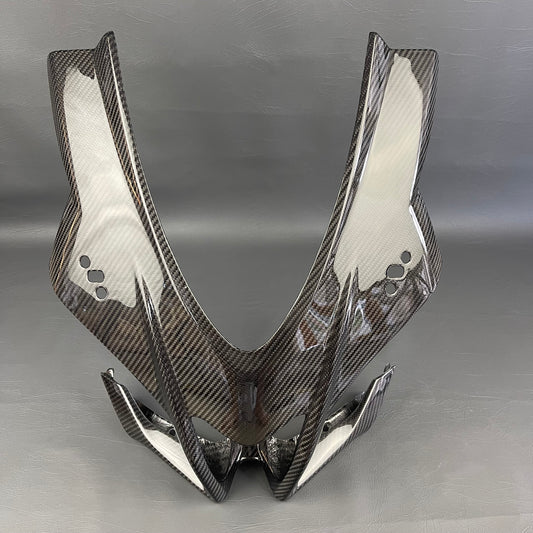 Aprilia RSV4 RR RF Carbon Fiber Front Head Nose Fairing