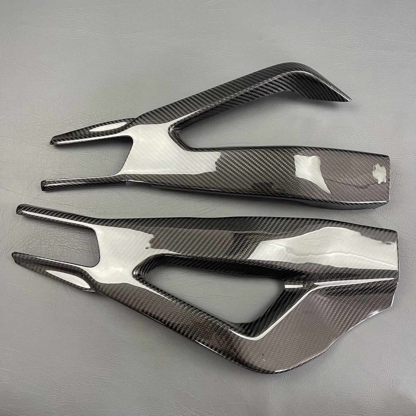 BMW S1000RR S1000R M1000RR M1000R CARBON FIBER Swingarm Covers Protectors
