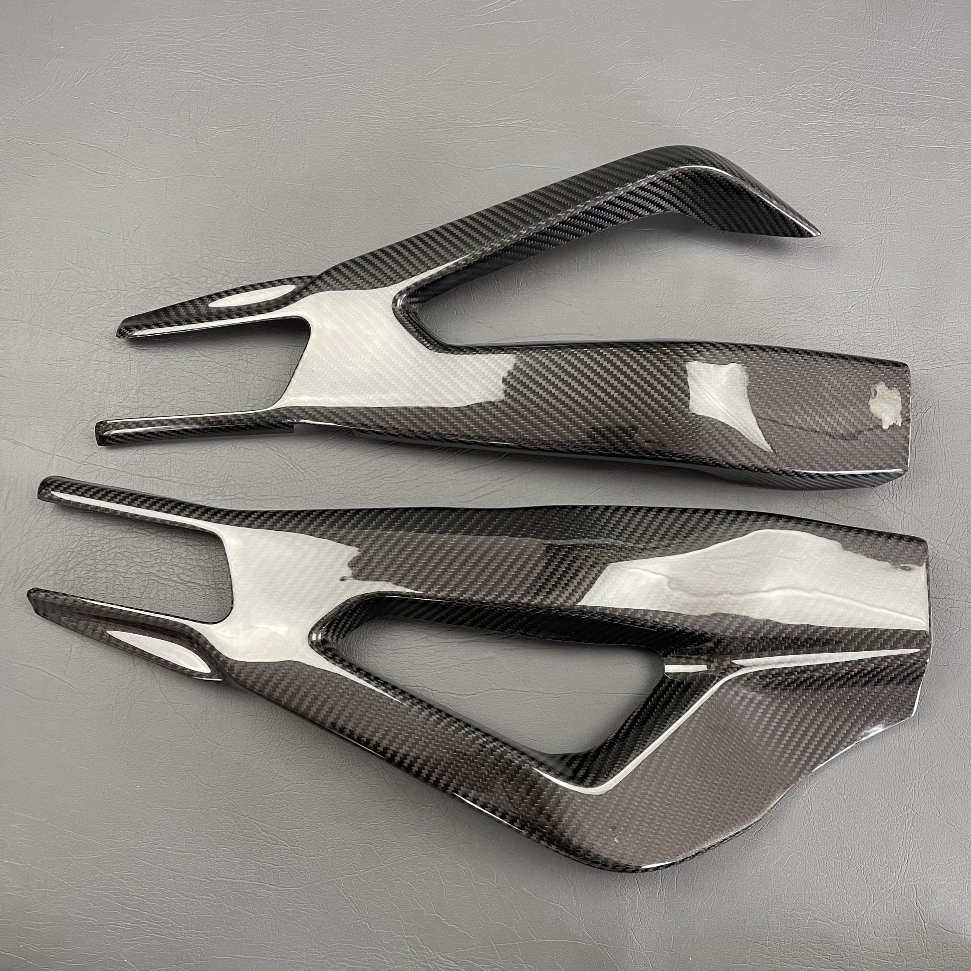 BMW S1000RR S1000R M1000RR M1000R CARBON FIBER Swingarm Covers Protectors