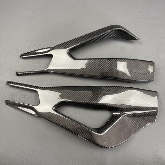 BMW S1000RR S1000R M1000RR M1000R CARBON FIBER Swingarm Covers Protectors