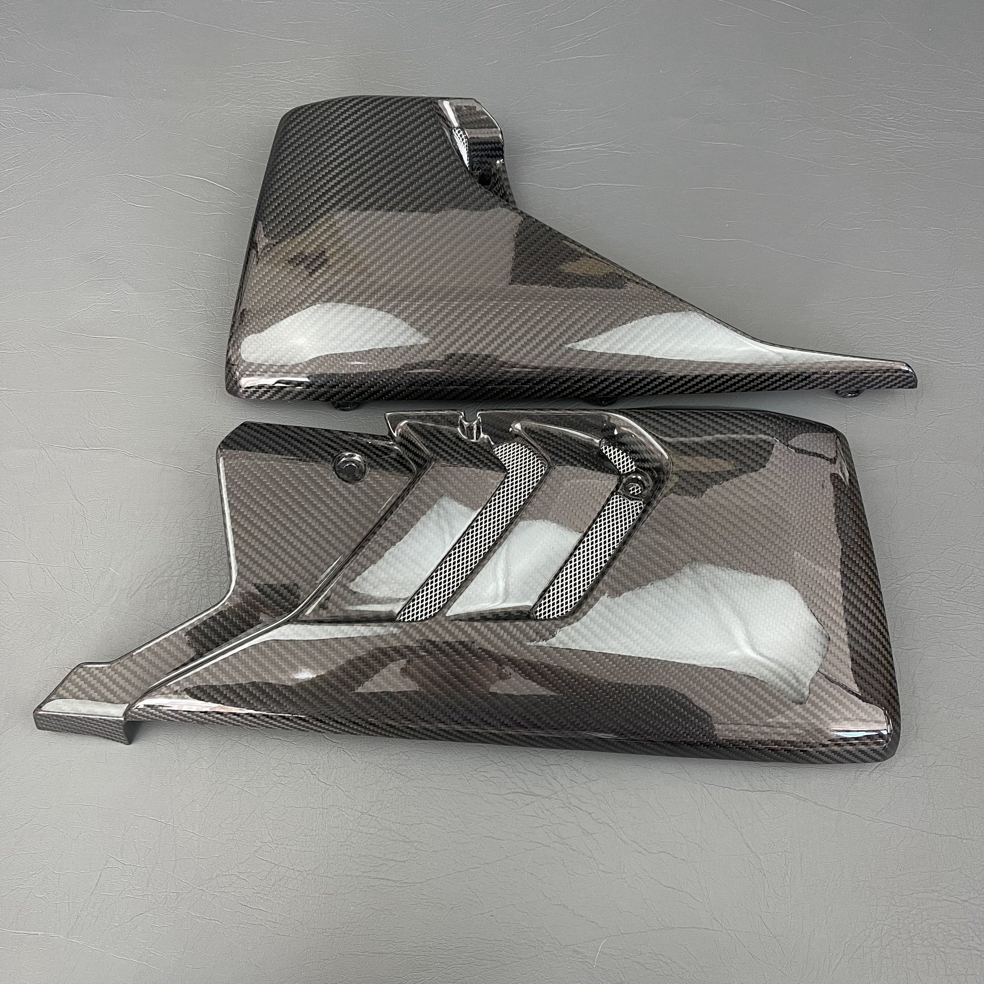 Ducati Xdiavel S Carbon Fiber Lower Fairings Belly Pan Cowling