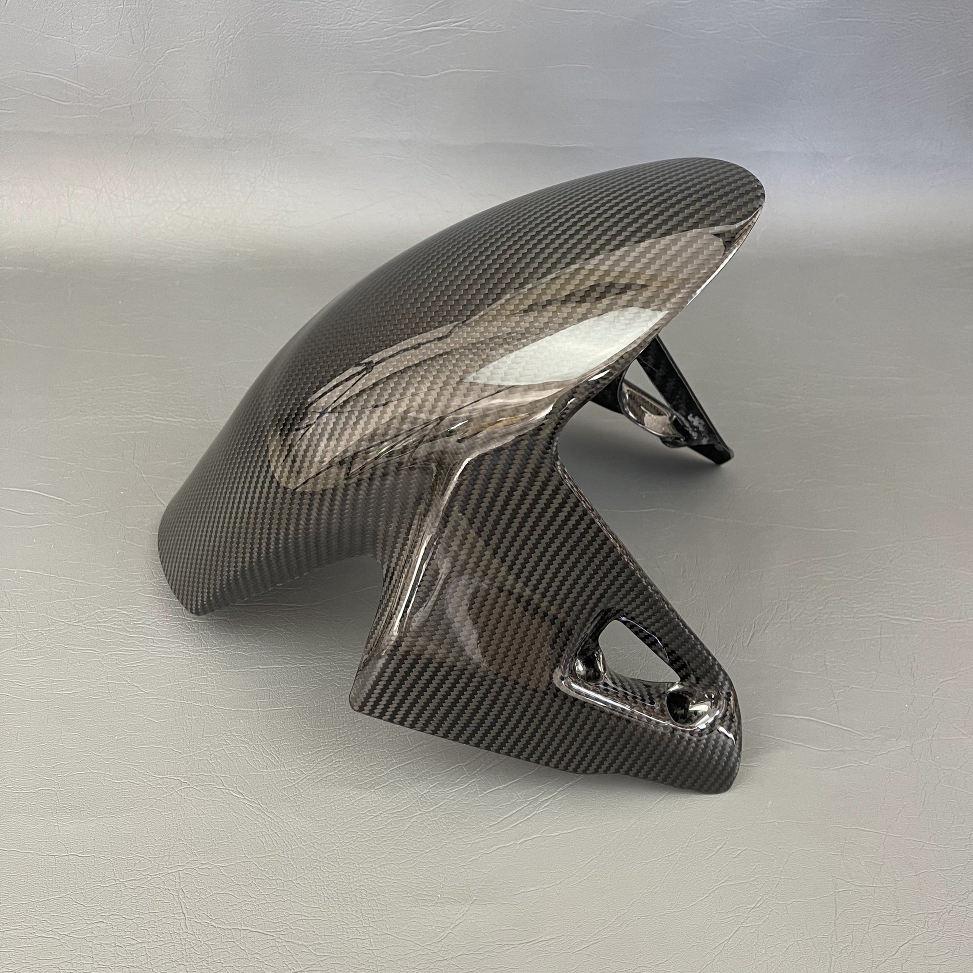 Ducati Panigale/Streetfighter V4 V2 Carbon Fiber Front Fender Hugger Mudguard – view 4