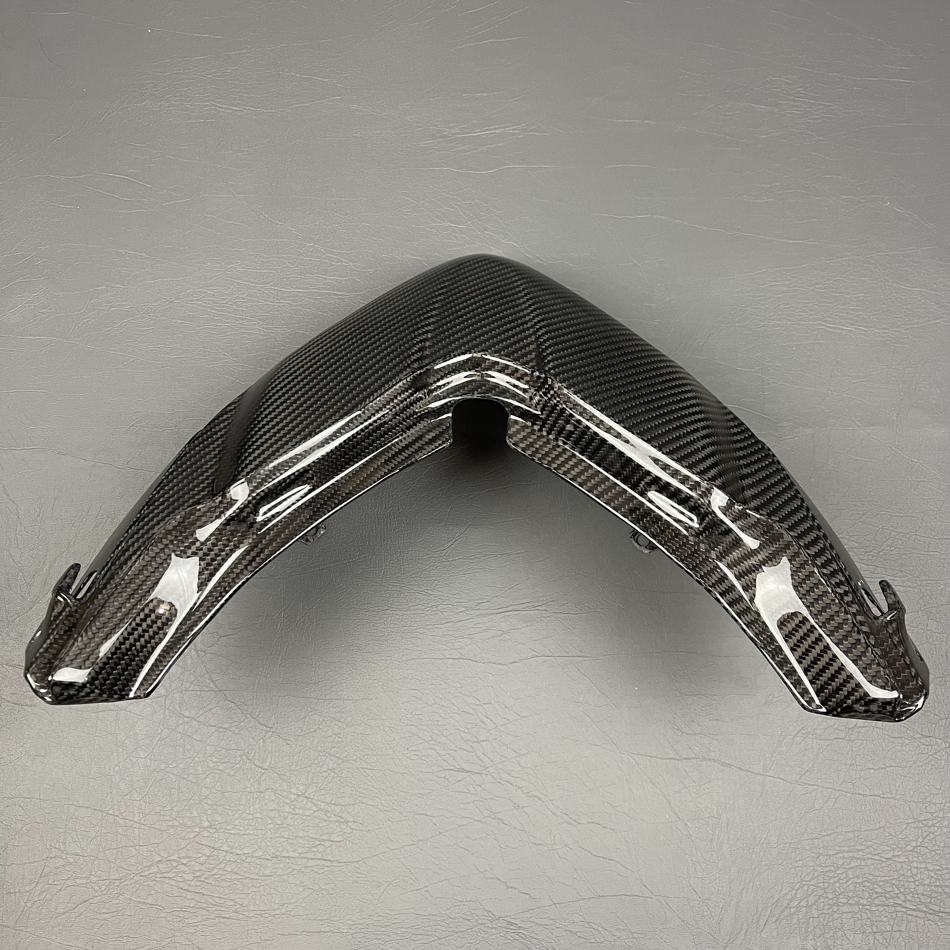 Ducati Multistrada 950/1260 Carbon Fiber Nose Front Headlight Fairing – view 3