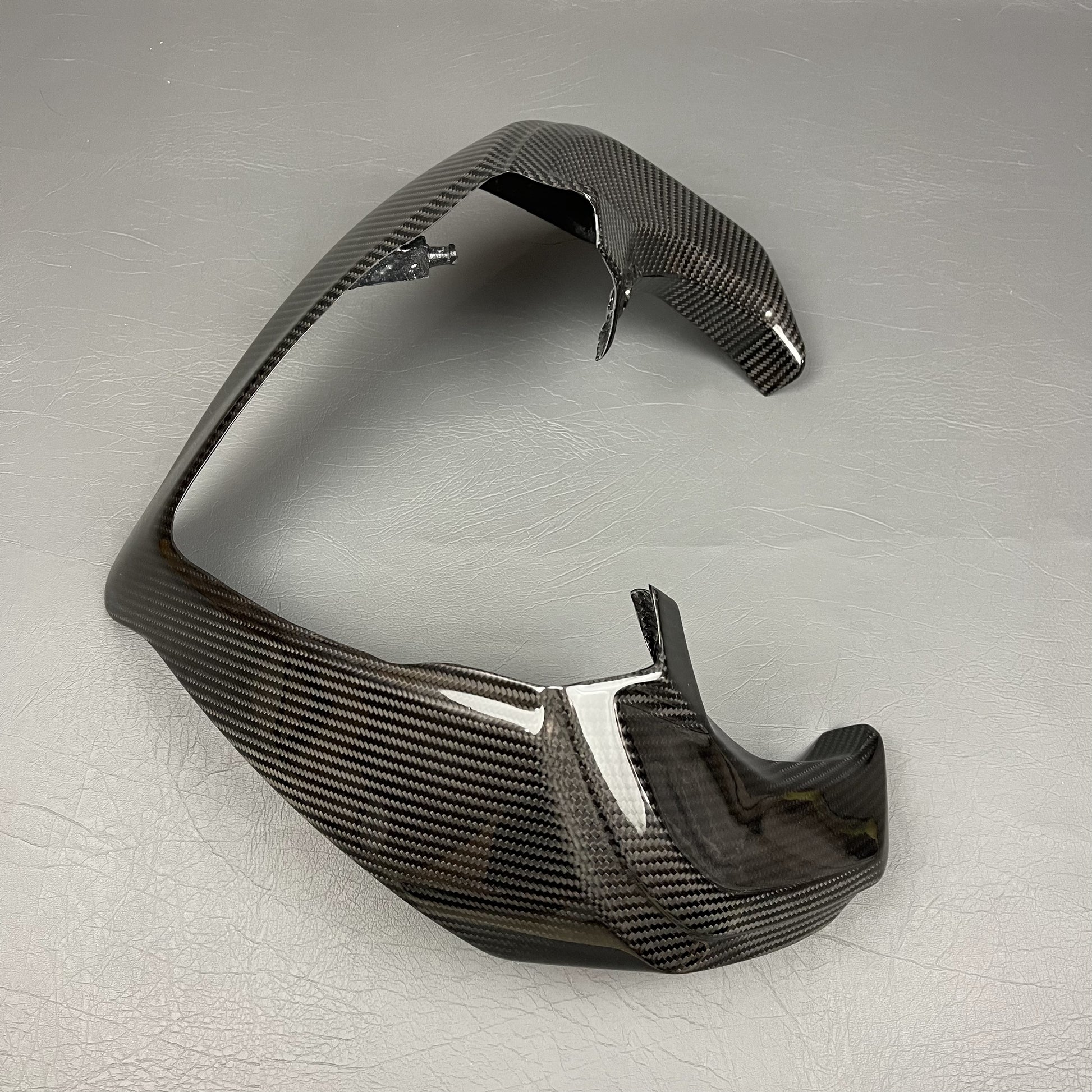 Ducati Multistrada 950/1260 Carbon Fiber Nose Front Headlight Fairing – view 2