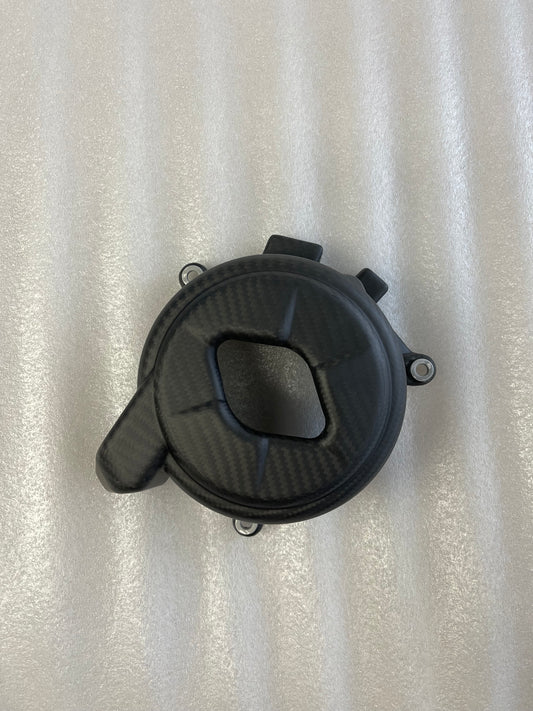 Ducati V4 Carbon Fiber Engine Cover