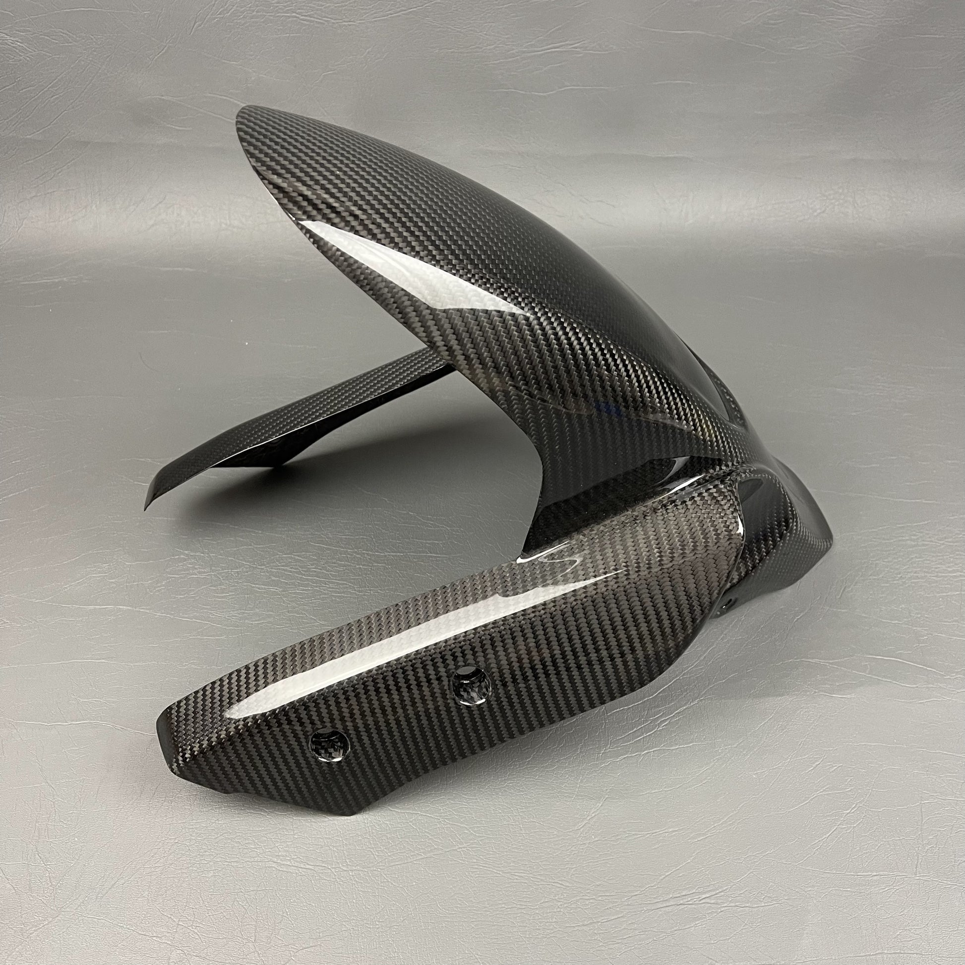 Ducati Multistrada 950/1260 Carbon Fiber Front Fender Hugger Mudguard – view 2