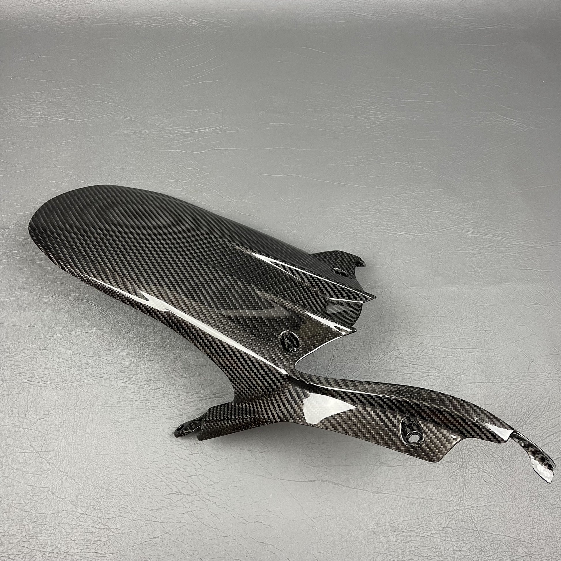 Ducati Multistrada 950/1260 Carbon Fiber Rear Fender Hugger Mudguard – view 5