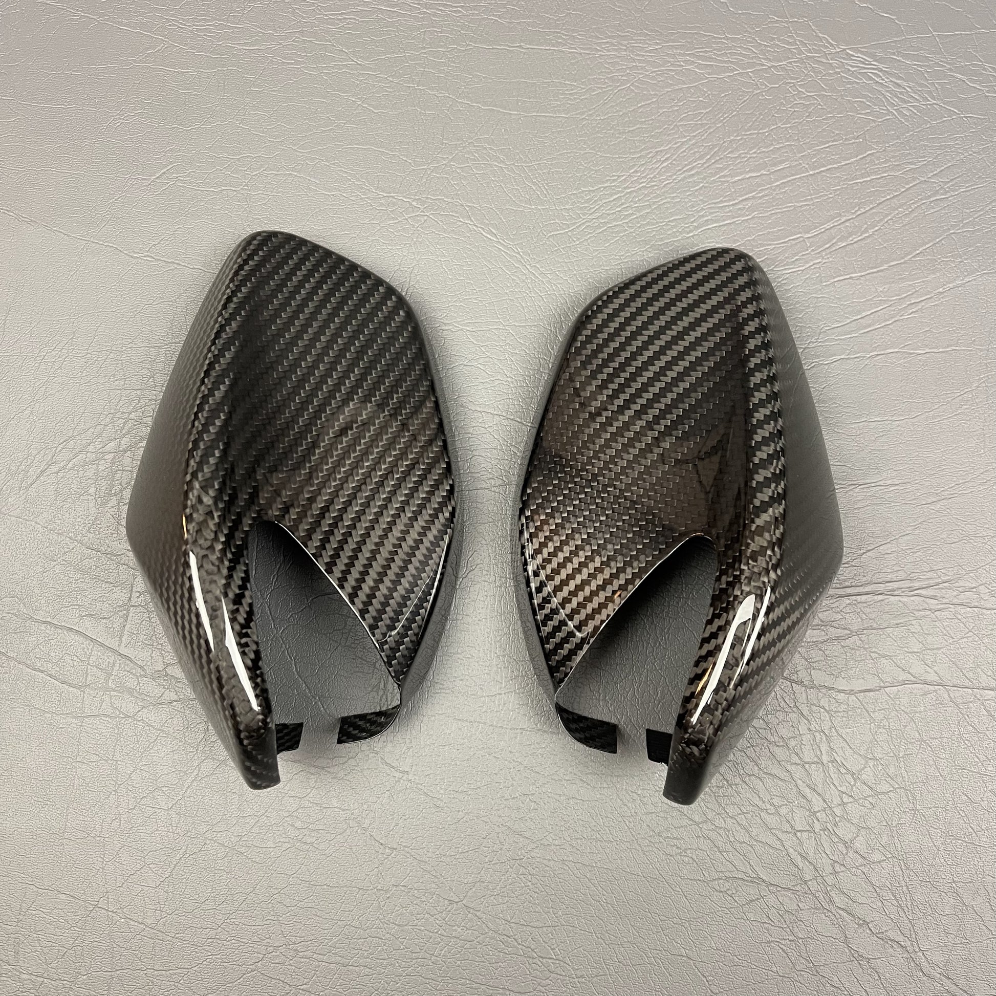 Ducati Multistrada 950/1260 Carbon Fiber Mirror Covers – view 2