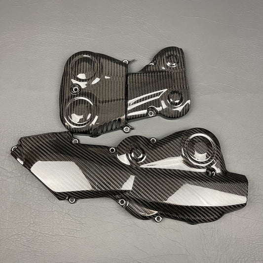 Ducati Hypermotard 950 Carbon Fiber Cambelt Covers Protectors