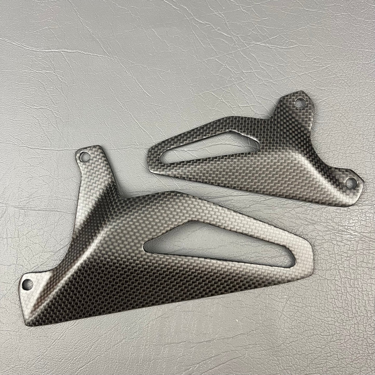Ducati Panigale/Streetfighter V4 Carbon Fiber Fiber Heel Guards