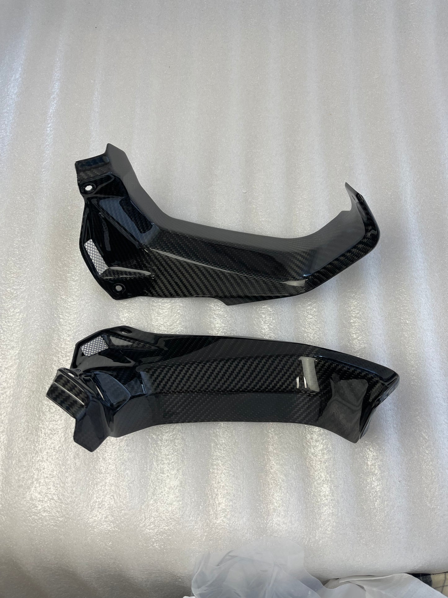 Ducati Multistrada V4 Carbon Fiber Side Panels – view 2