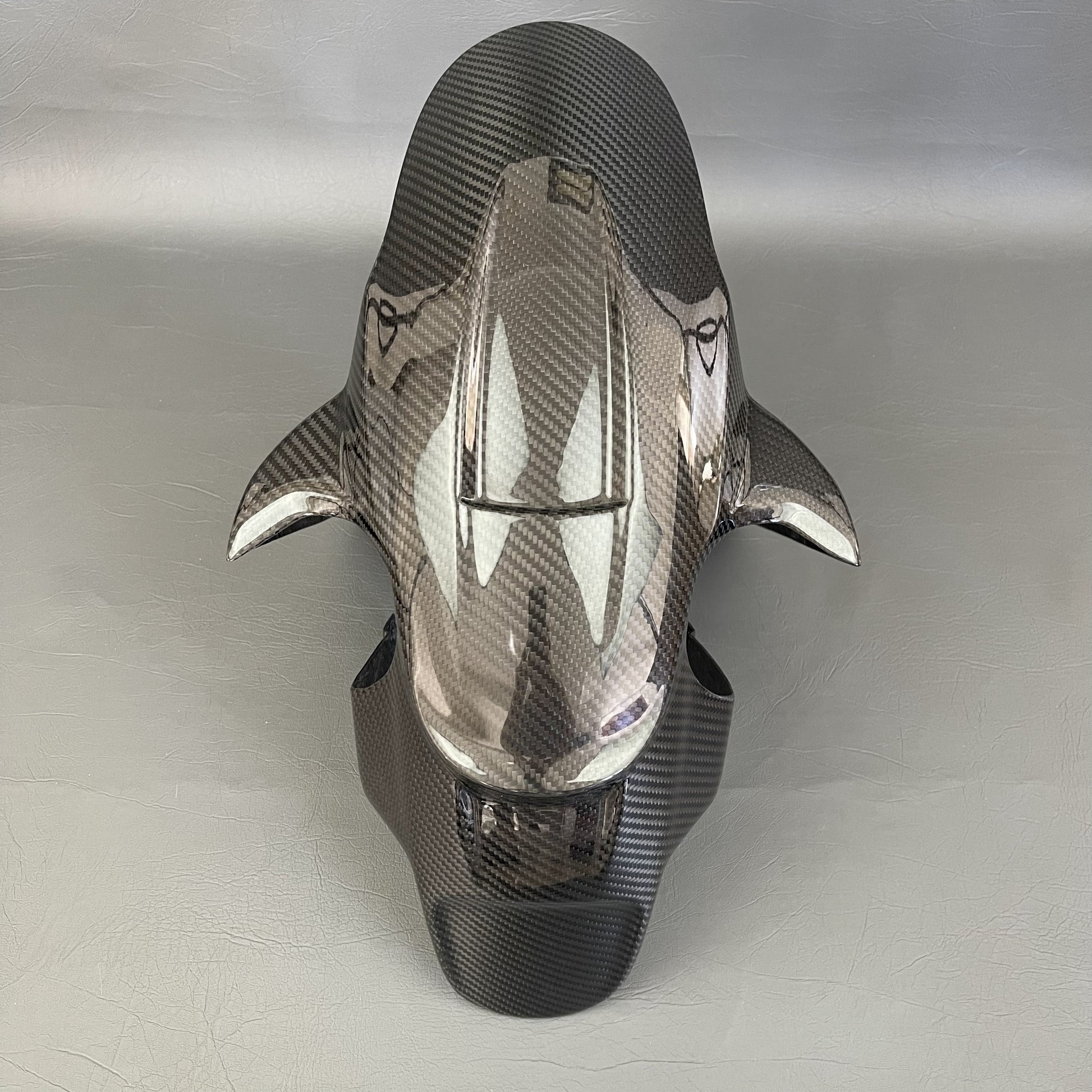 Ducati Multistrada V4 Carbon Fiber Front Fender Hugger Mudguard – view 2