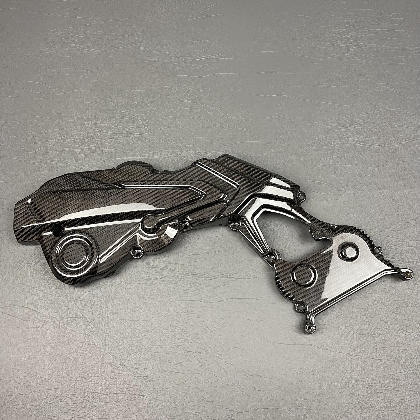 Ducati Monster 937 Carbon Fiber Cambelt Cover – view 2