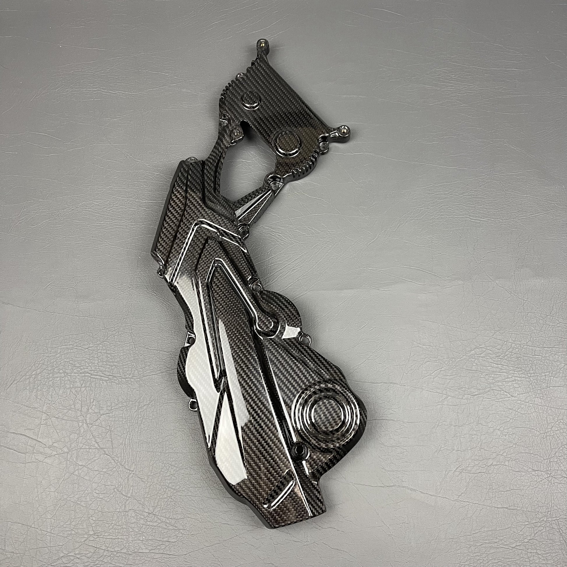 Ducati Monster 937 Carbon Fiber Cambelt Cover – view 3
