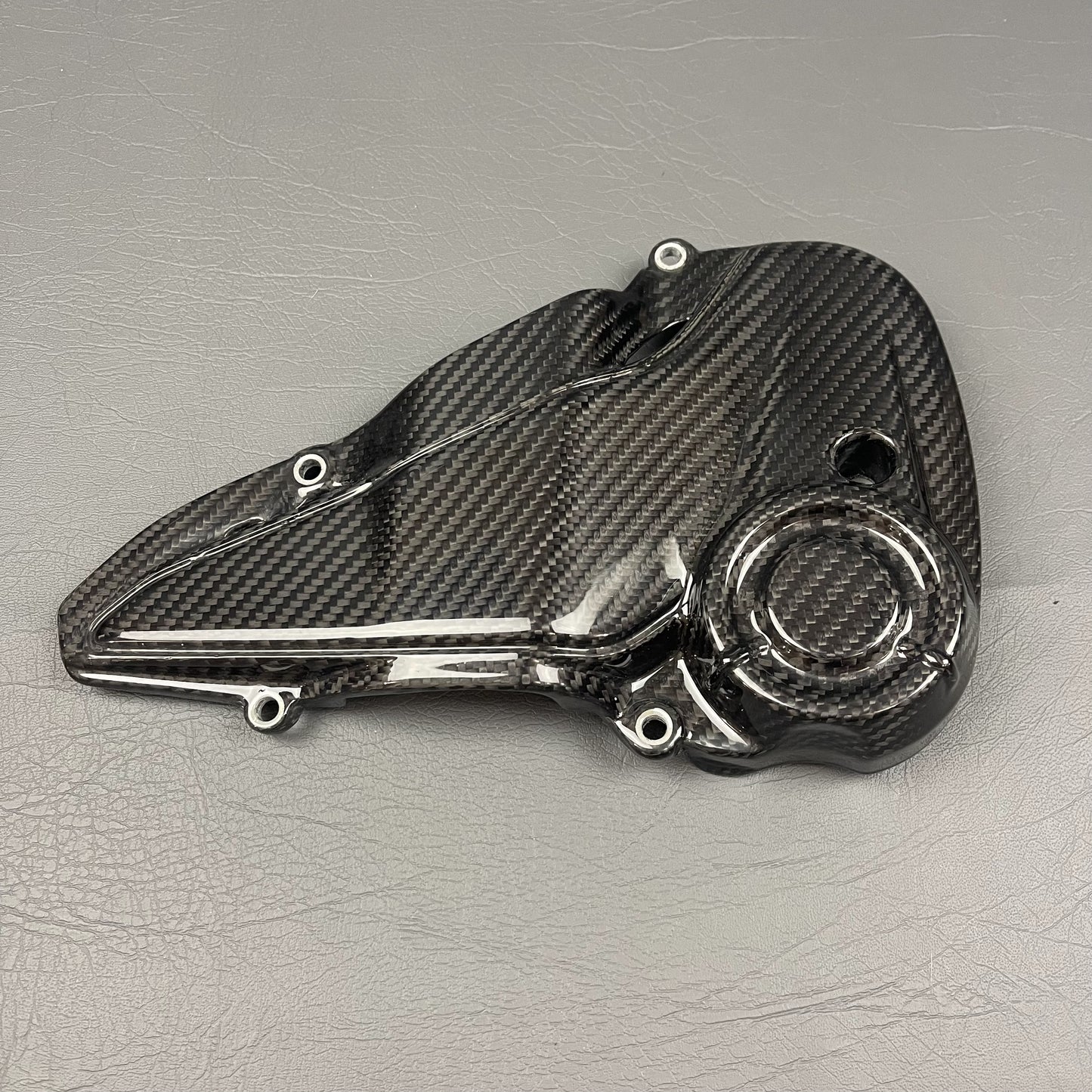 Ducati Monster 937 Carbon Fiber Upper Cambelt Cover – view 3
