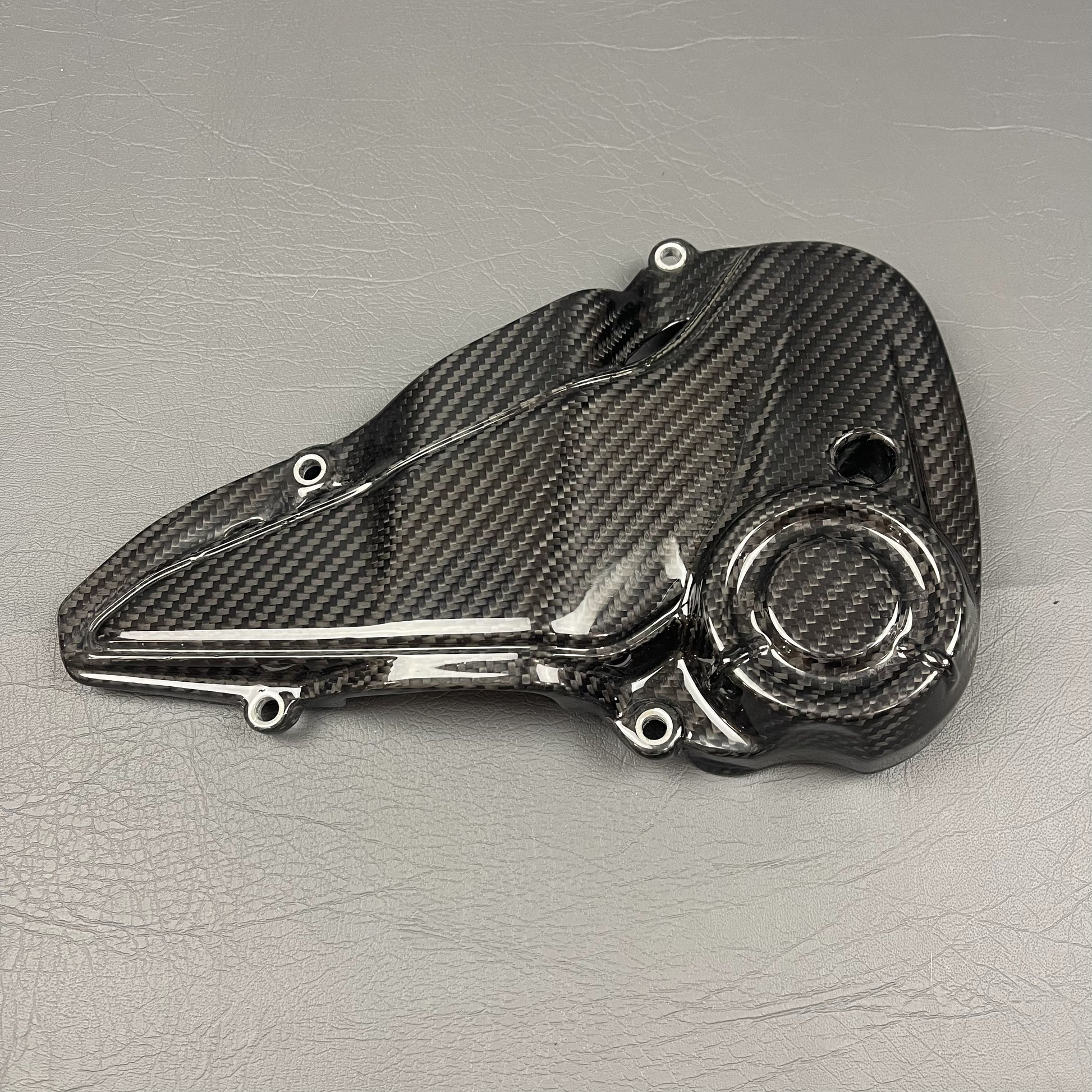 Ducati Monster 937 Carbon Fiber Upper Cambelt Cover – view 3