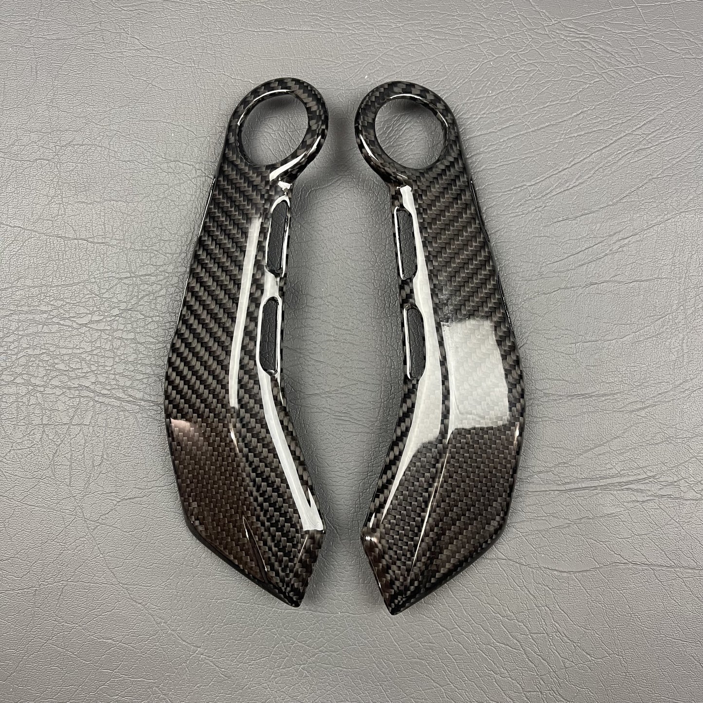 Ducati Monster 937 Carbon Fiber Frame Protectors