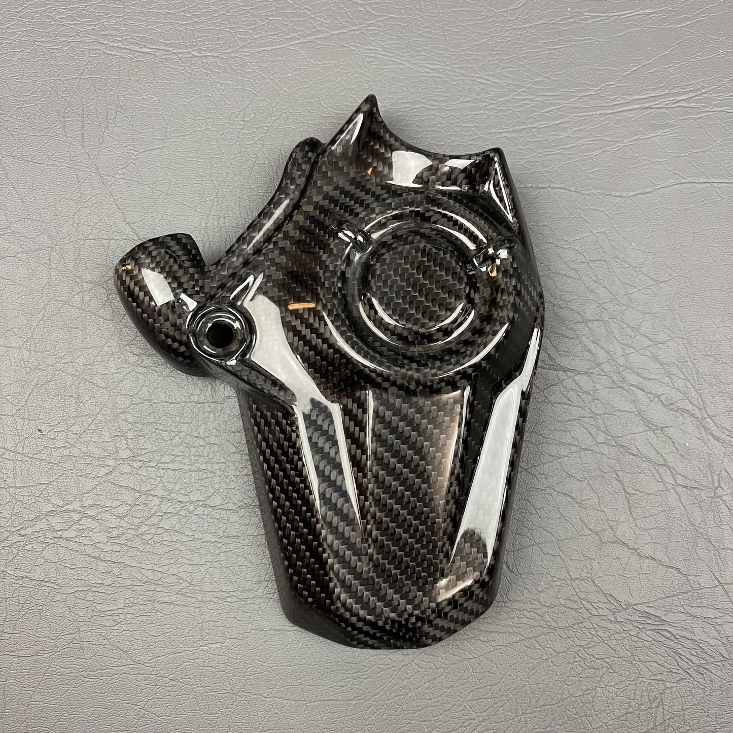 Ducati Monster 937 Carbon Fiber Engine Cover – view 2