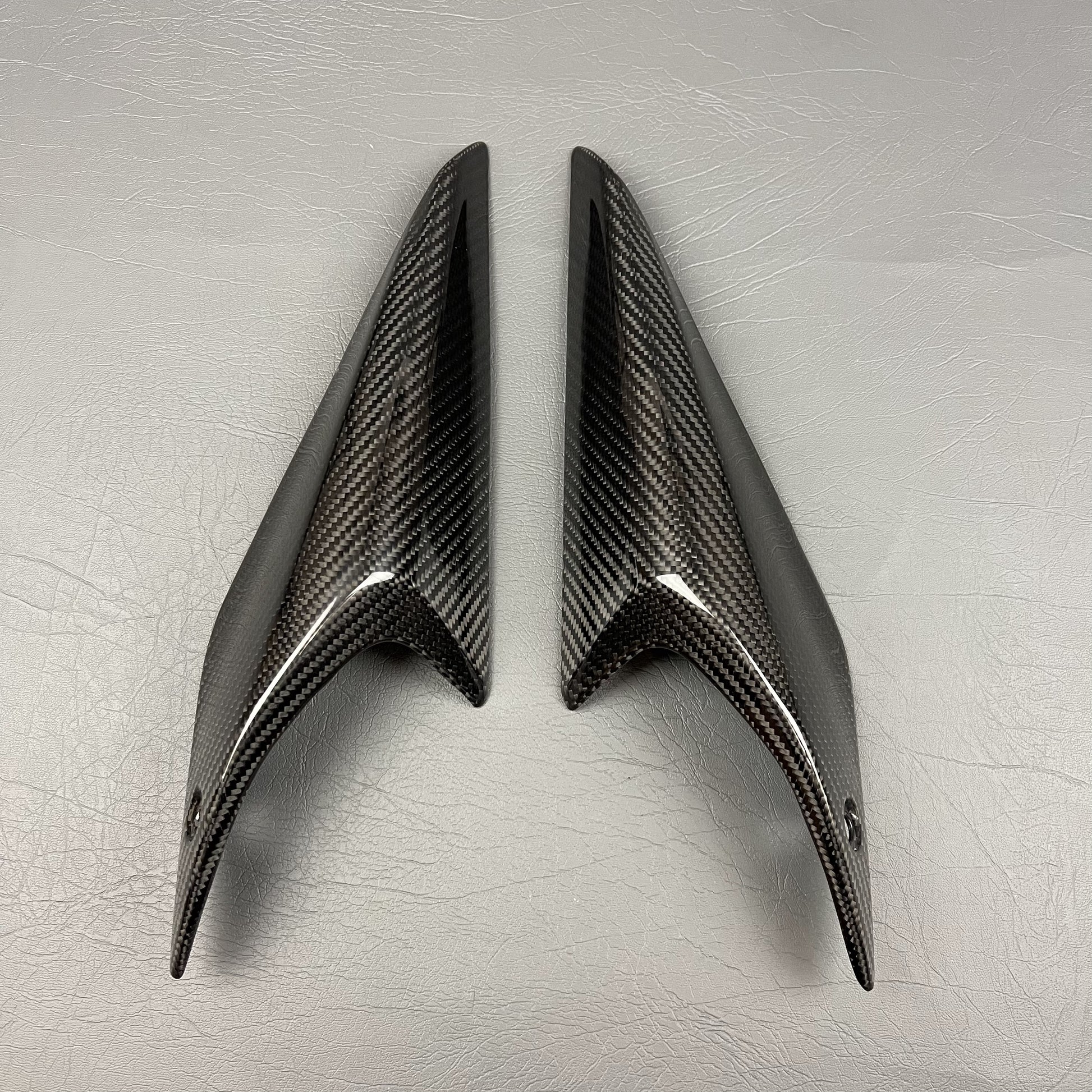 Ducati Monster 937 Carbon Fiber Rear Side Fairings