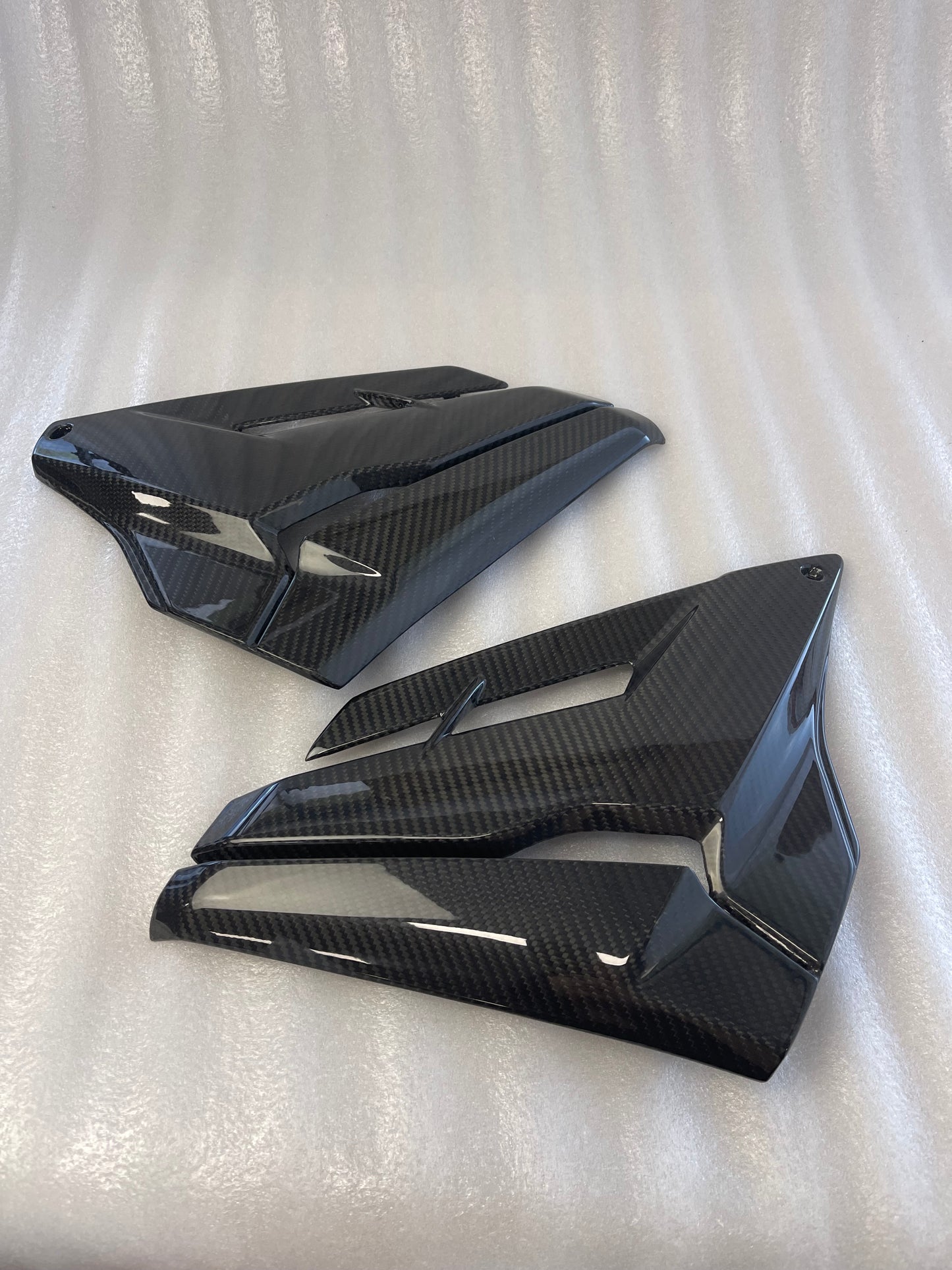 Ducati Streetfighter V2 Carbon Fiber Lower Side Panel Belly Pan