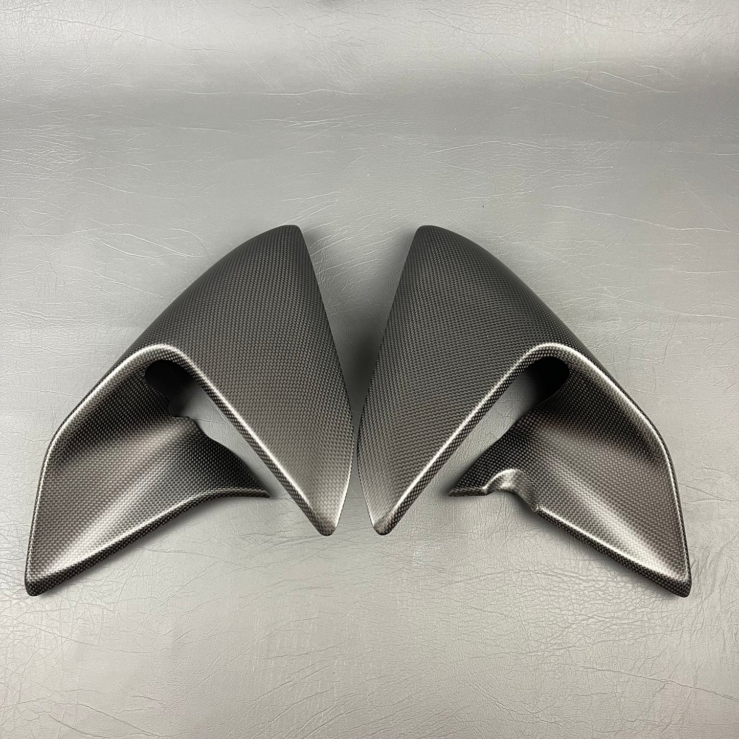 Ducati Diavel V4 Carbon Fiber Side Fairings Winglets