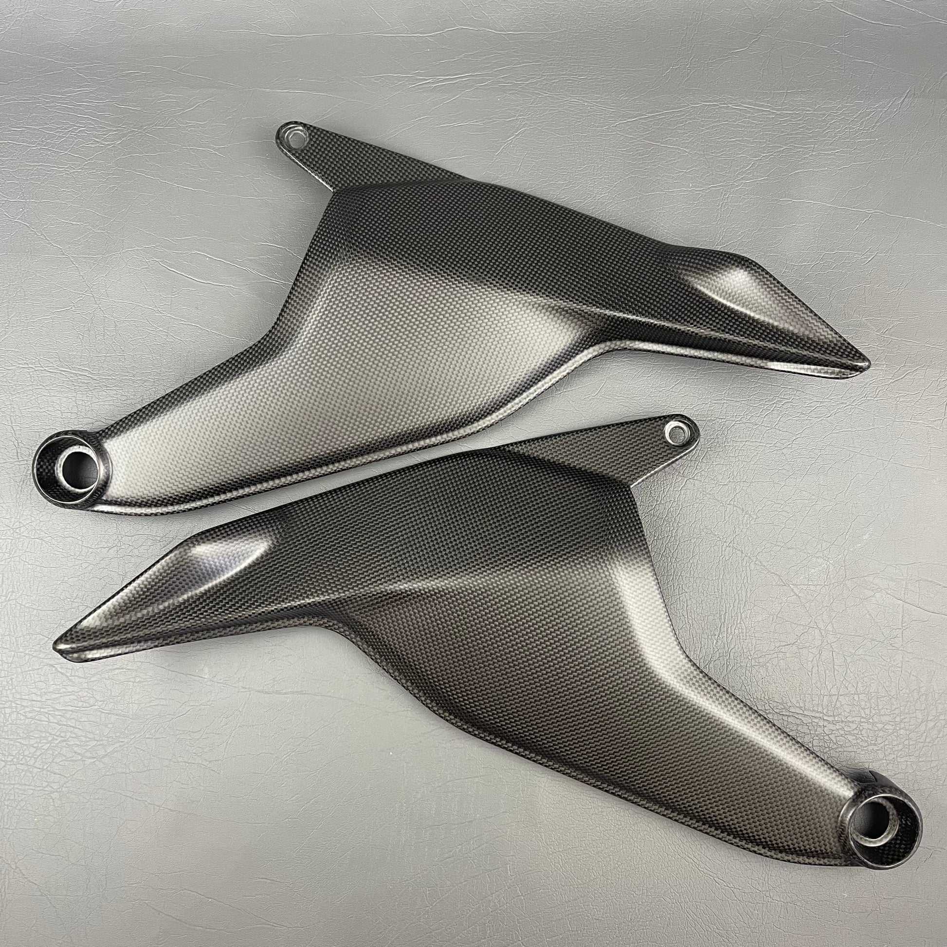 Ducati Diavel V4 Carbon Fiber Under Seat Fairings – view 2