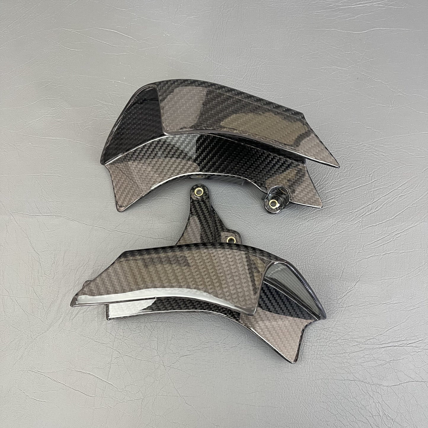 Ducati Multistrada V4 Carbon Fiber Lower Side Winglets – view 2