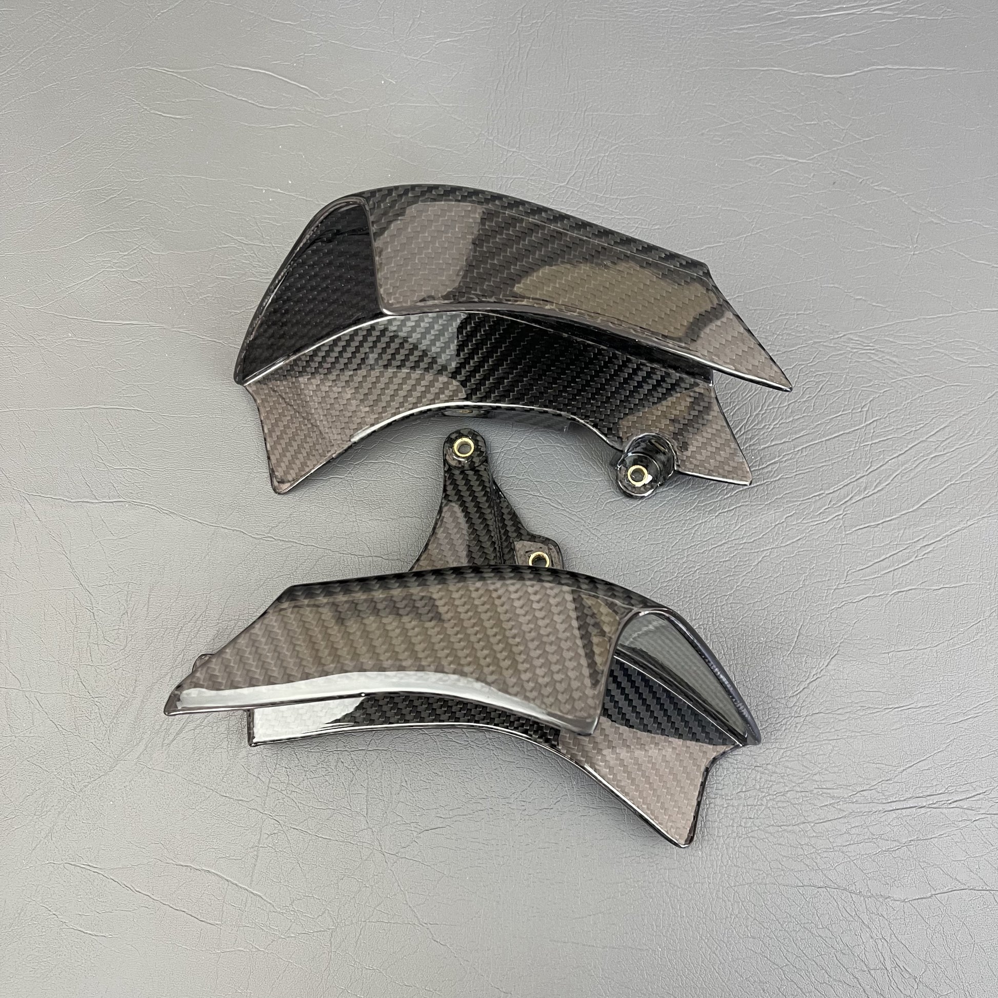 Ducati Multistrada V4 Carbon Fiber Lower Side Winglets – view 2