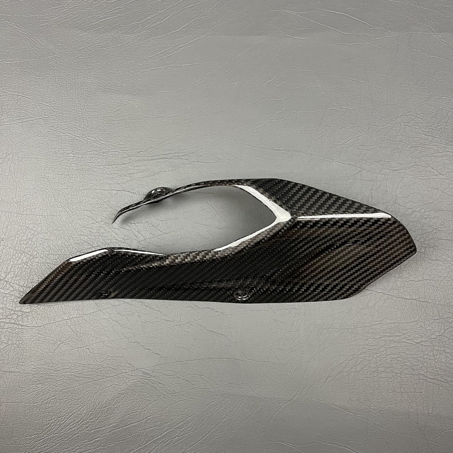 Ducati Multistrada V4 Carbon Fiber Front Chain Guard – view 2