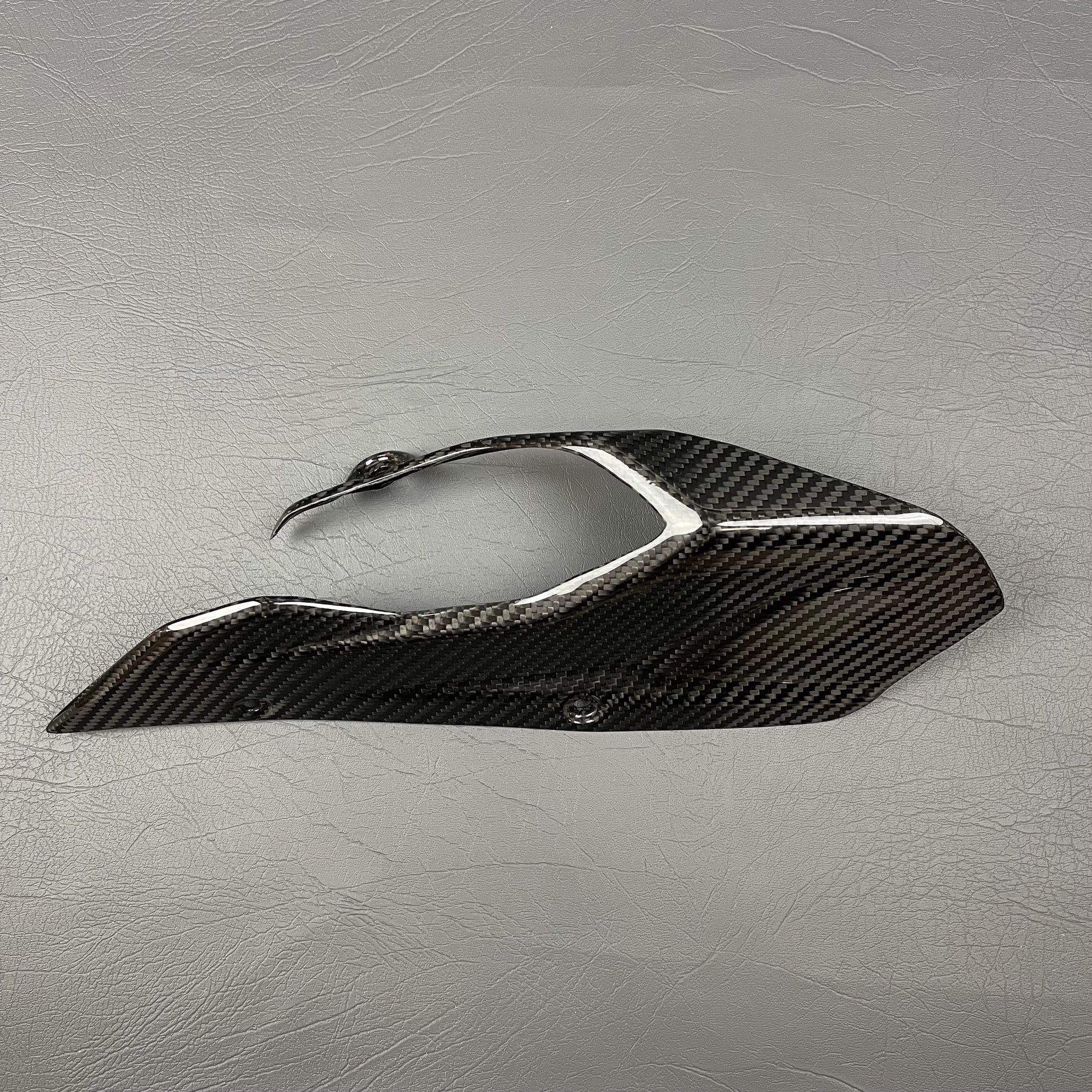 Ducati Multistrada V4 Carbon Fiber Front Chain Guard – view 2