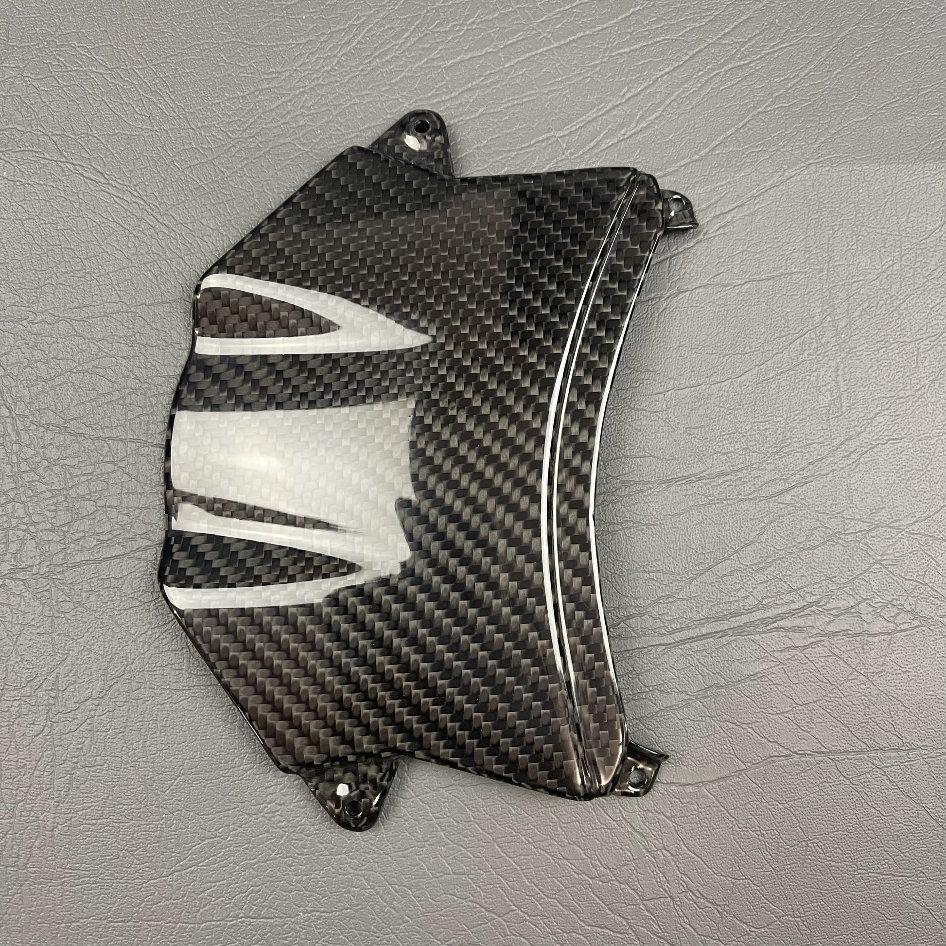 Ducati Multistrada V4 Carbon Fiber Rear Passenger Seat Cover – view 2
