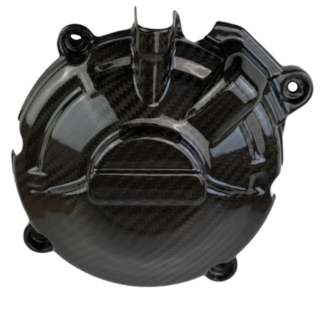 Honda CBR650R CB650R Carbon Fiber Alternator Cover Protector – view 2