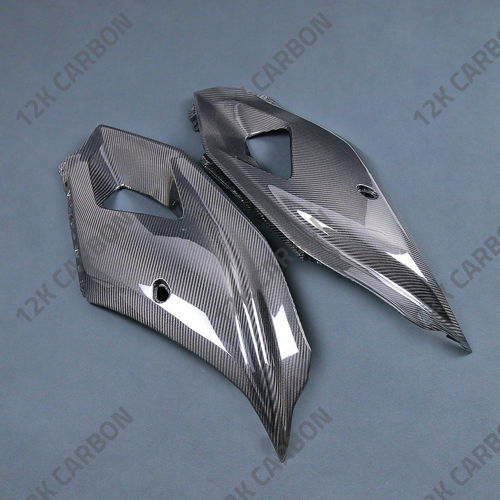 Carbon Fiber Upper Side Panel Fairings For YAMAHA R7