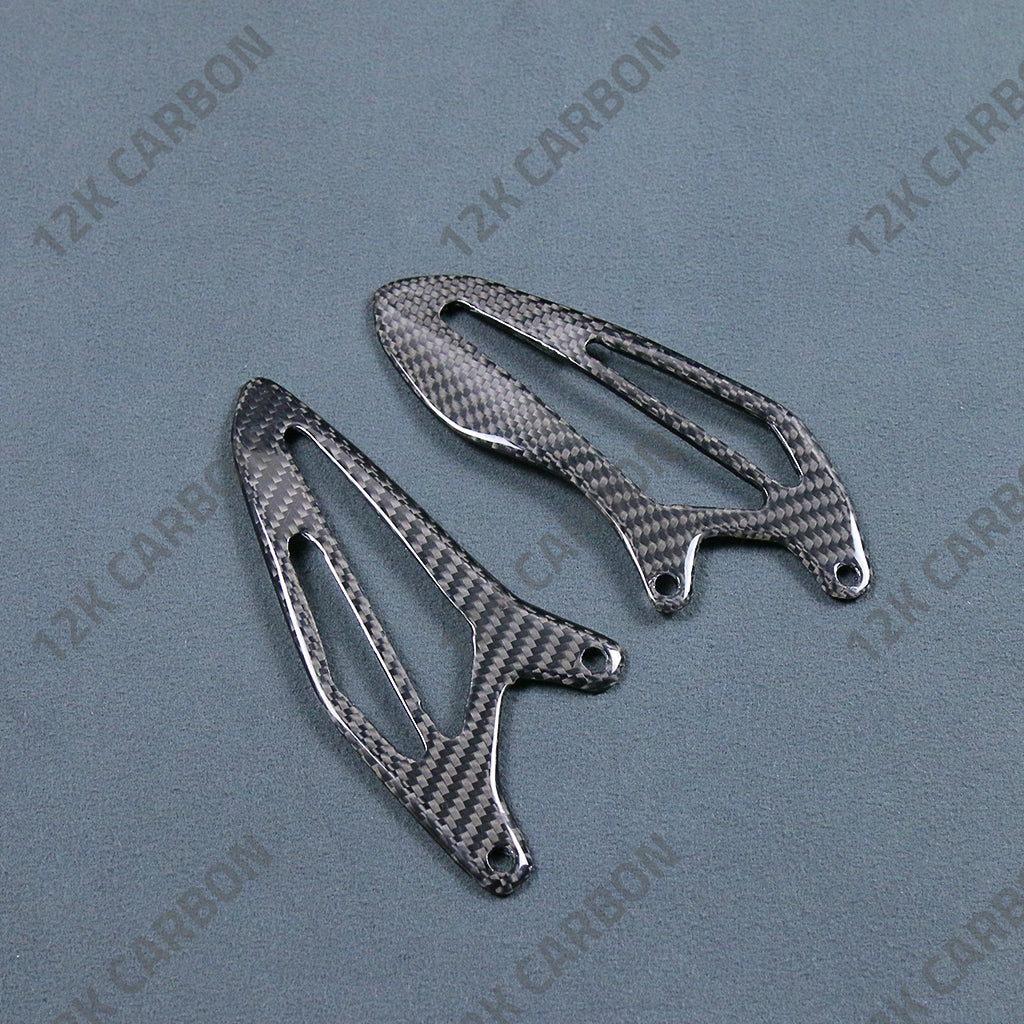 Carbon Fiber Heel Guards For YAMAHA R7 – view 2