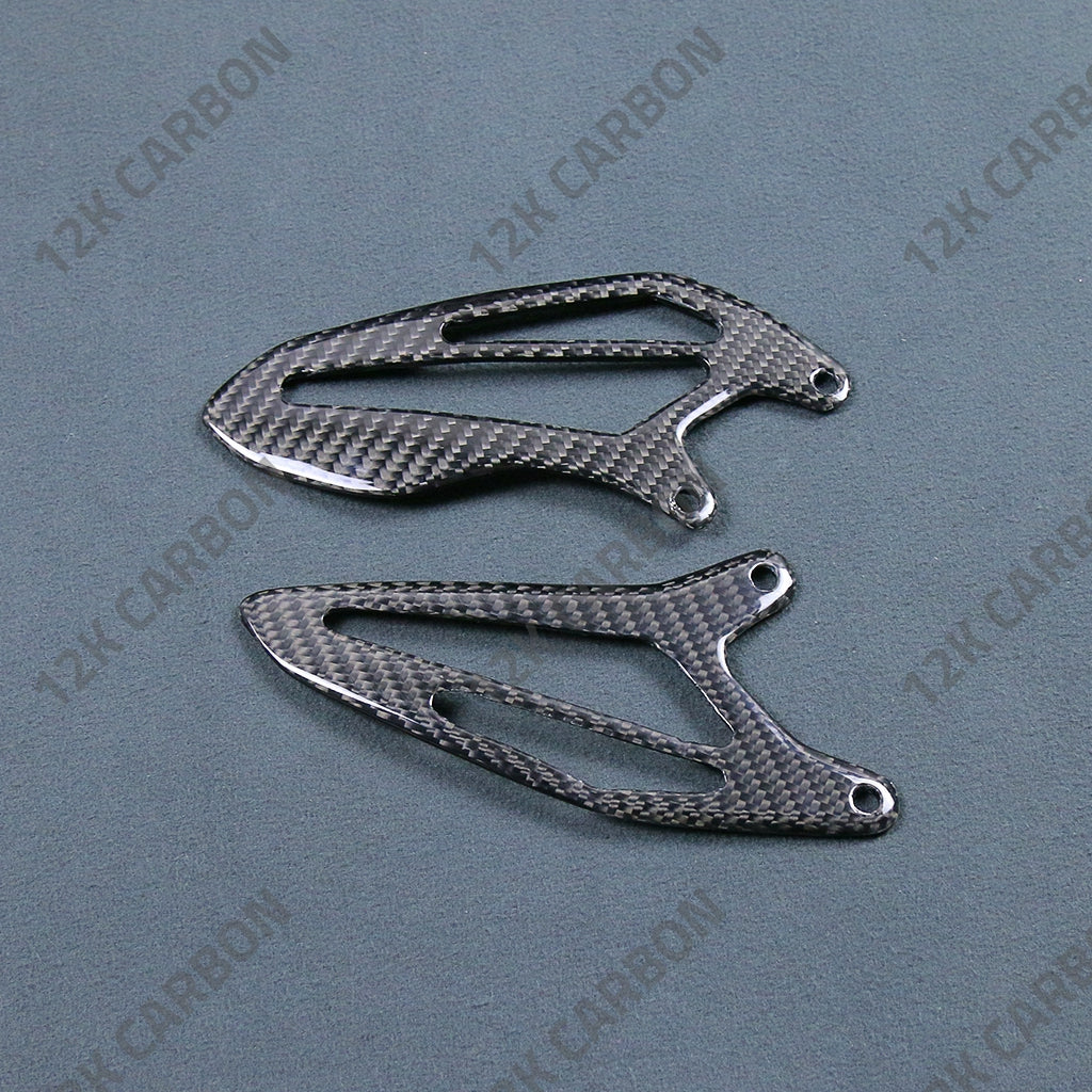 Carbon Fiber Heel Guards For YAMAHA R7 – view 3